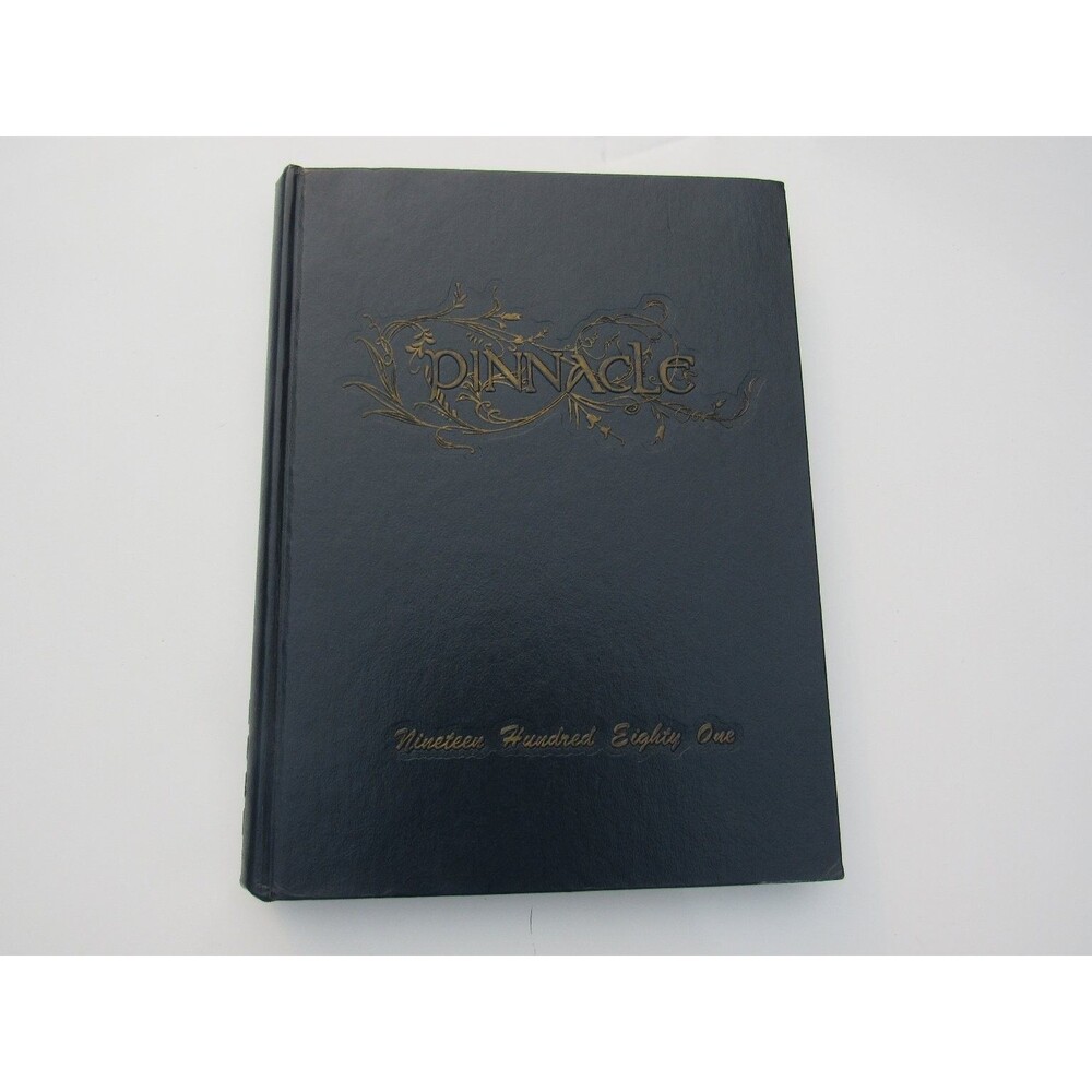 Pinnacle Yearbook 1981 Simsbury‎ High School CT Vintage Signed Inscribed